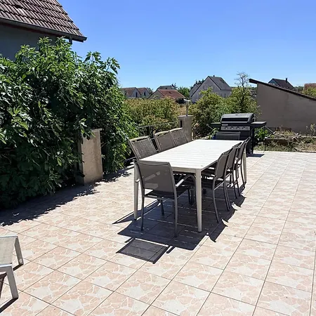 Superbe Maison F5 Terrasse Et Jardin, Au Calme A 15 Min De Colmar Et Mulhouse