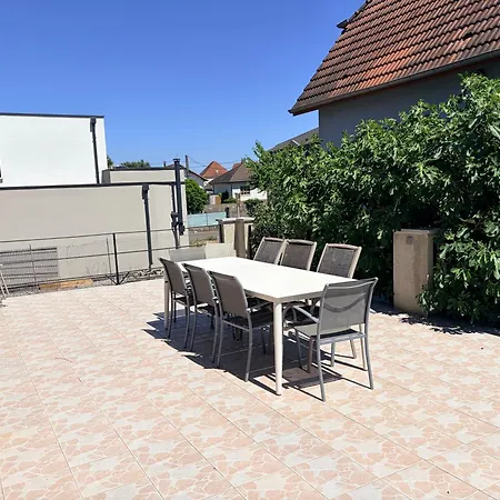 Superbe Maison F5 Terrasse Et Jardin, Au Calme A 15 Min De Colmar Et Mulhouse